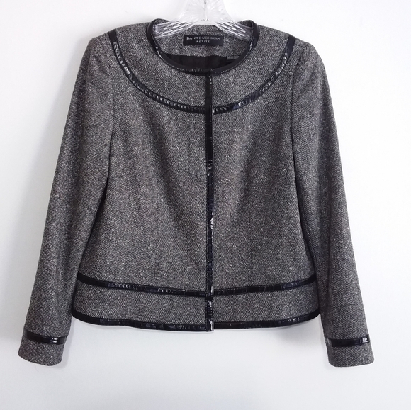 Dana Buchman Wool & Silk Blend Blazer Suit Jacket - Picture 1 of 9